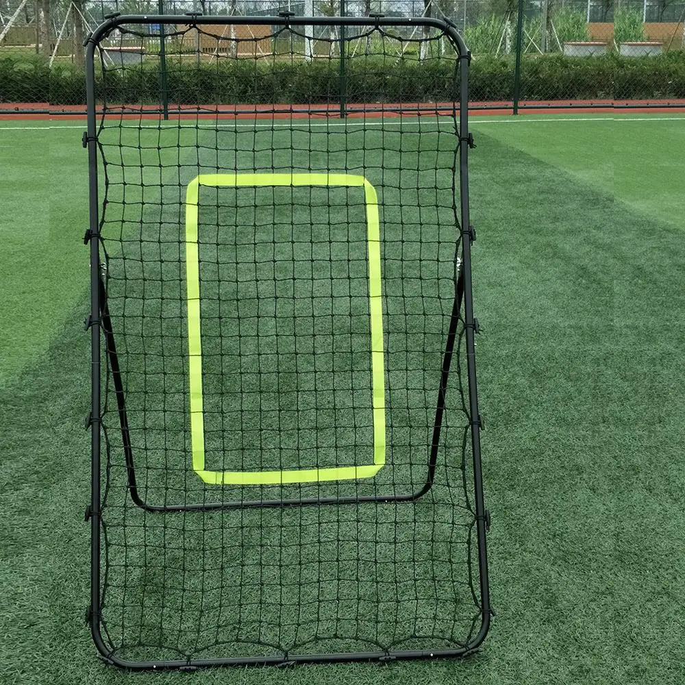 Galvanized Steel Soccer & Baseball Goal - Durable Black Design