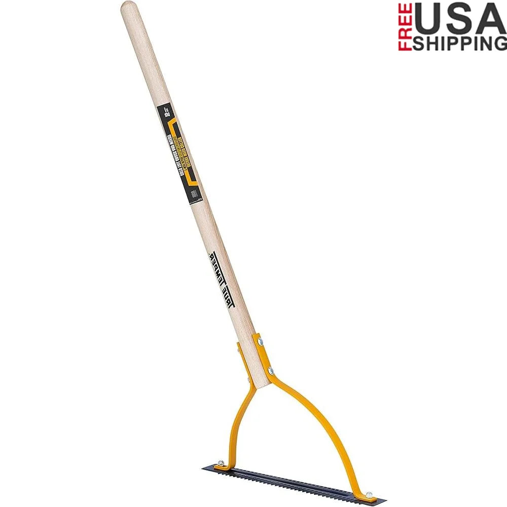 Dual Blade Weed Cutter Efficient Garden Tool Hardwood Handle Lightweight Grass Cutting Made in USA Landscaping Accessory