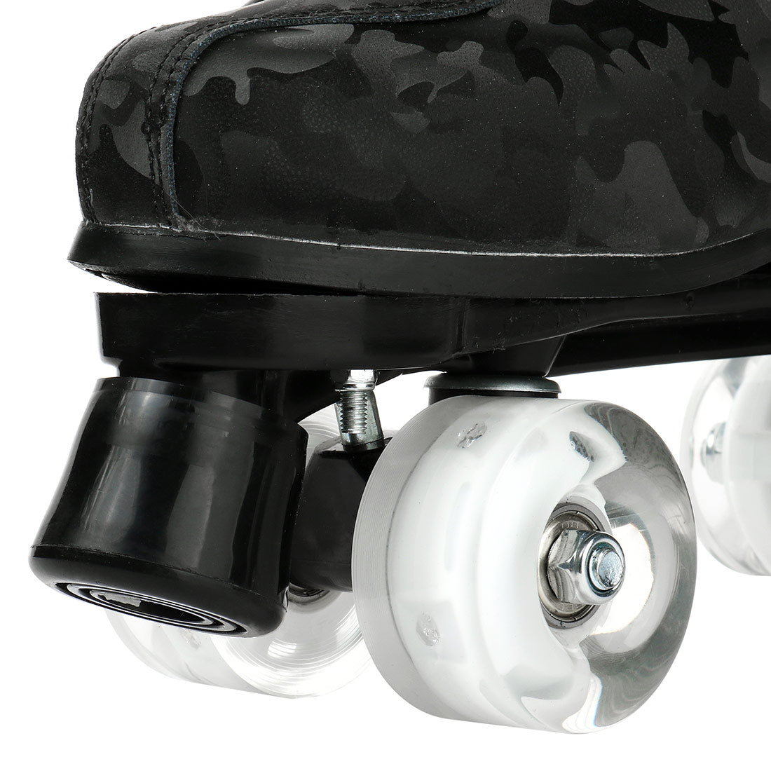 Flashing Roller Skate Shoes Outdoor Sports Double Row Skates 4 Wheels Skating Rink Training Adult Quad Sneakers Gift