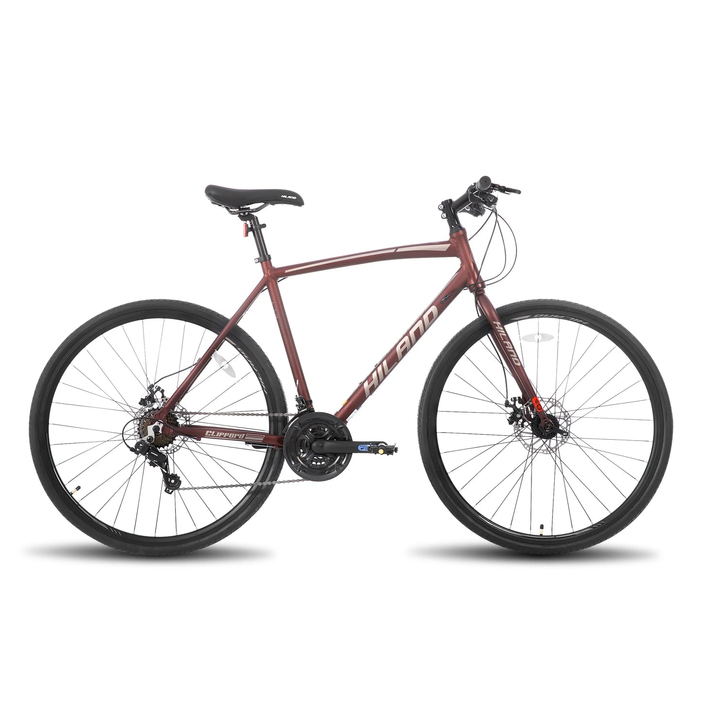 Road Bike, 14 Speeds, Light Weight Aluminum Frame, Racing Bike City Commuting Road Bicycle for Men Women