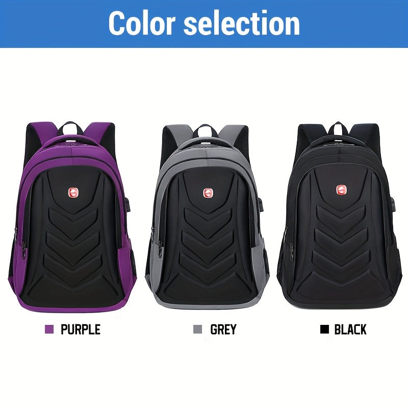 High Quality Outdoor Hiking Laptop Backpack - Fits 15.6 Laptops, Secure Compartment, Spacious Durable for Commuting & Business Trips