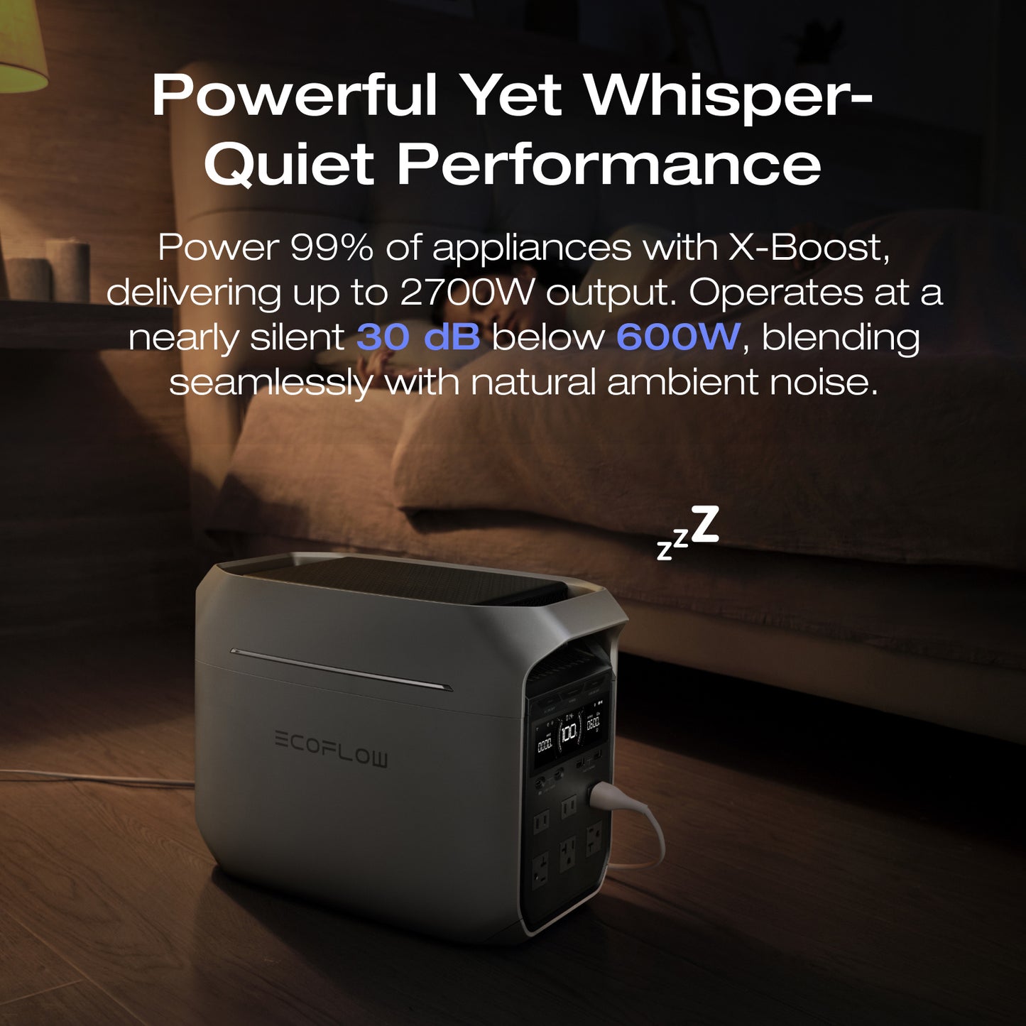 EcoFlow Portable Power Station DELTA 2 950 with Solar Panels (Separate Shipment), 950Wh LiFePO4 (LFP) Battery, Expandable Capacity from 1-3kWh (if with extra battery), Fast Charging, Solar Generator with 1800W Output for Home
