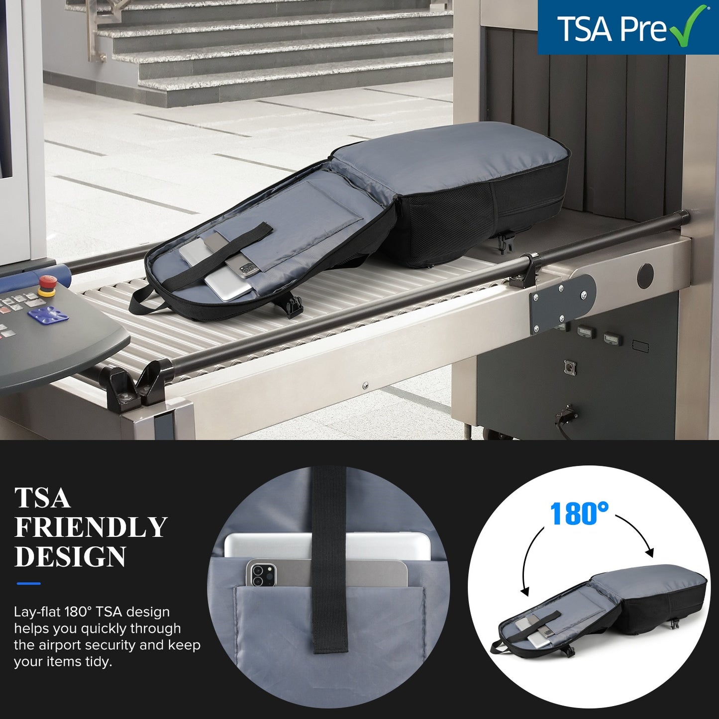 School Backpack, Laptop Backpack Bookbag For High School College Students Work Office Business