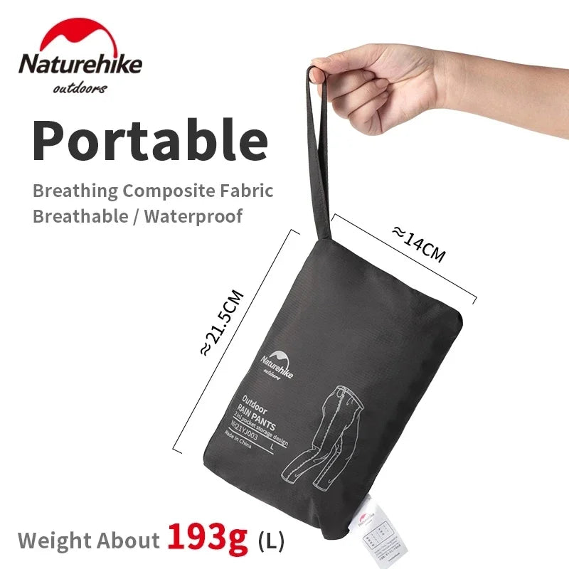 Windproof Rainproof Pants Upgraded Men Outdoor Waterproof Windbreaker Raincoats Rain Pant Cycling Hiking Trip