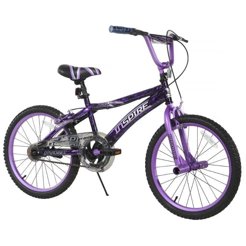 20" Girls BMX Bike for Kids, Ages 7-14