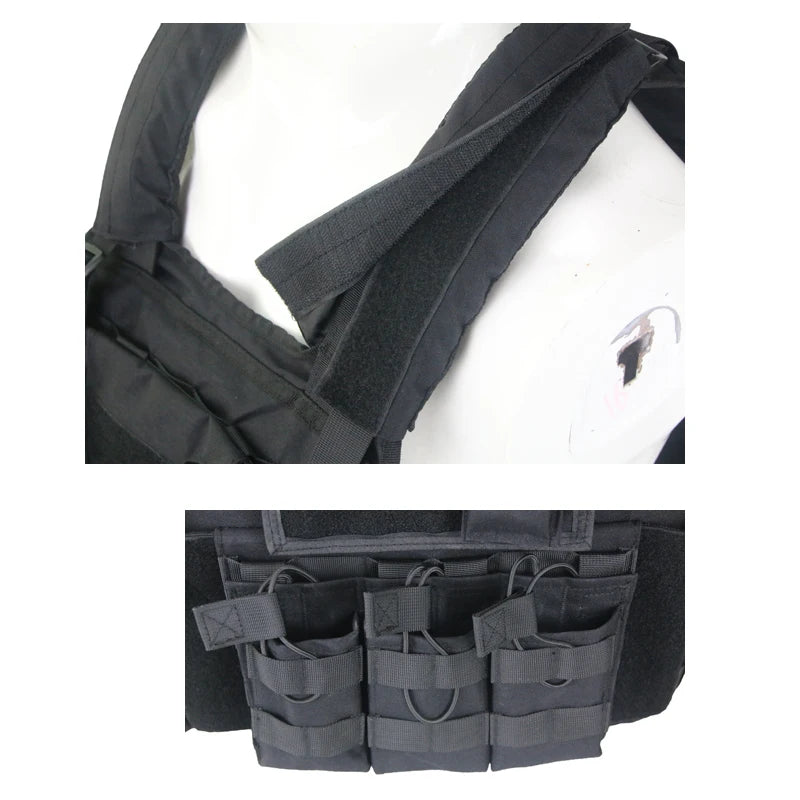 Tactical Vest Sniper Chest Rig Airsoft Vest Armor Vest Gear Carrier Load Bearing Vest Hunting Clothes