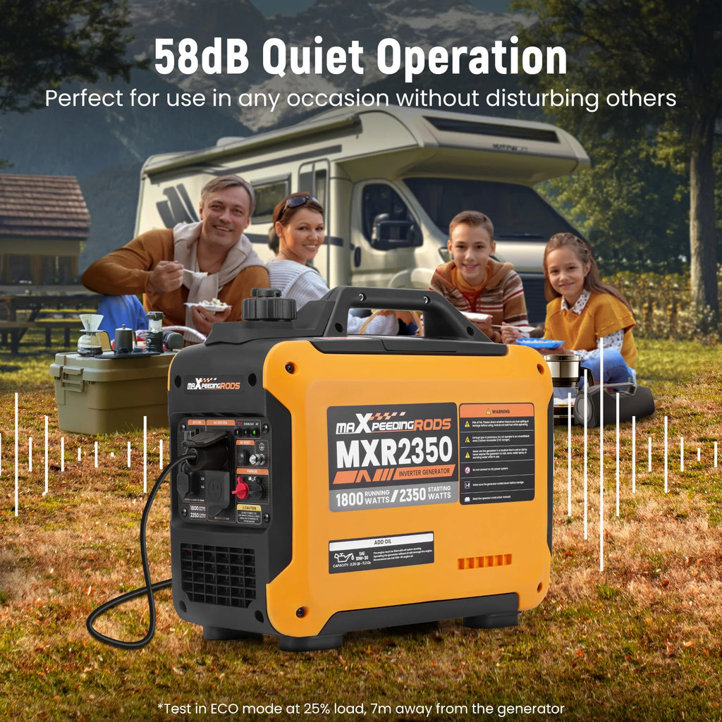 2350W Portable Gas Inverter Generator Parallel Ready For Travel Outdoor Portable Power Generator for RV