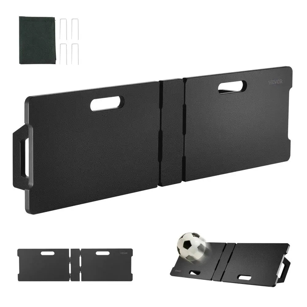 Soccer Training Rebounder Board 45X13 Portable Double Angle Design