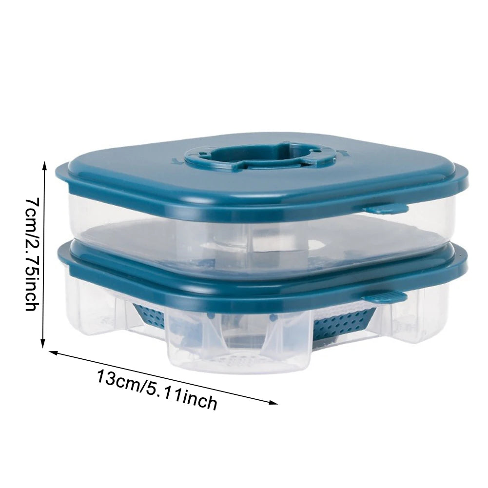 Reusable Cockroach Catcher Trap 1-5PCS Double Layer Roach Trap Pest Control Tool Non-Toxic Safe Easy to Use for Indoor Home