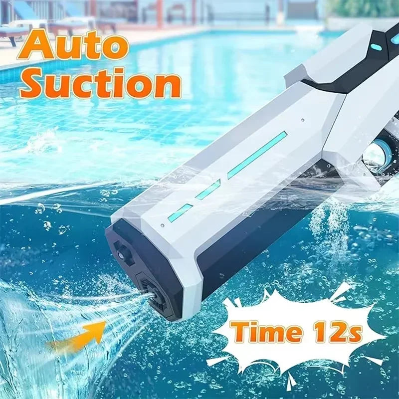 Children's Toy Electric Water Gun Can Spray Water Continuously Automatically Suck Up Water And Has a Long Range
