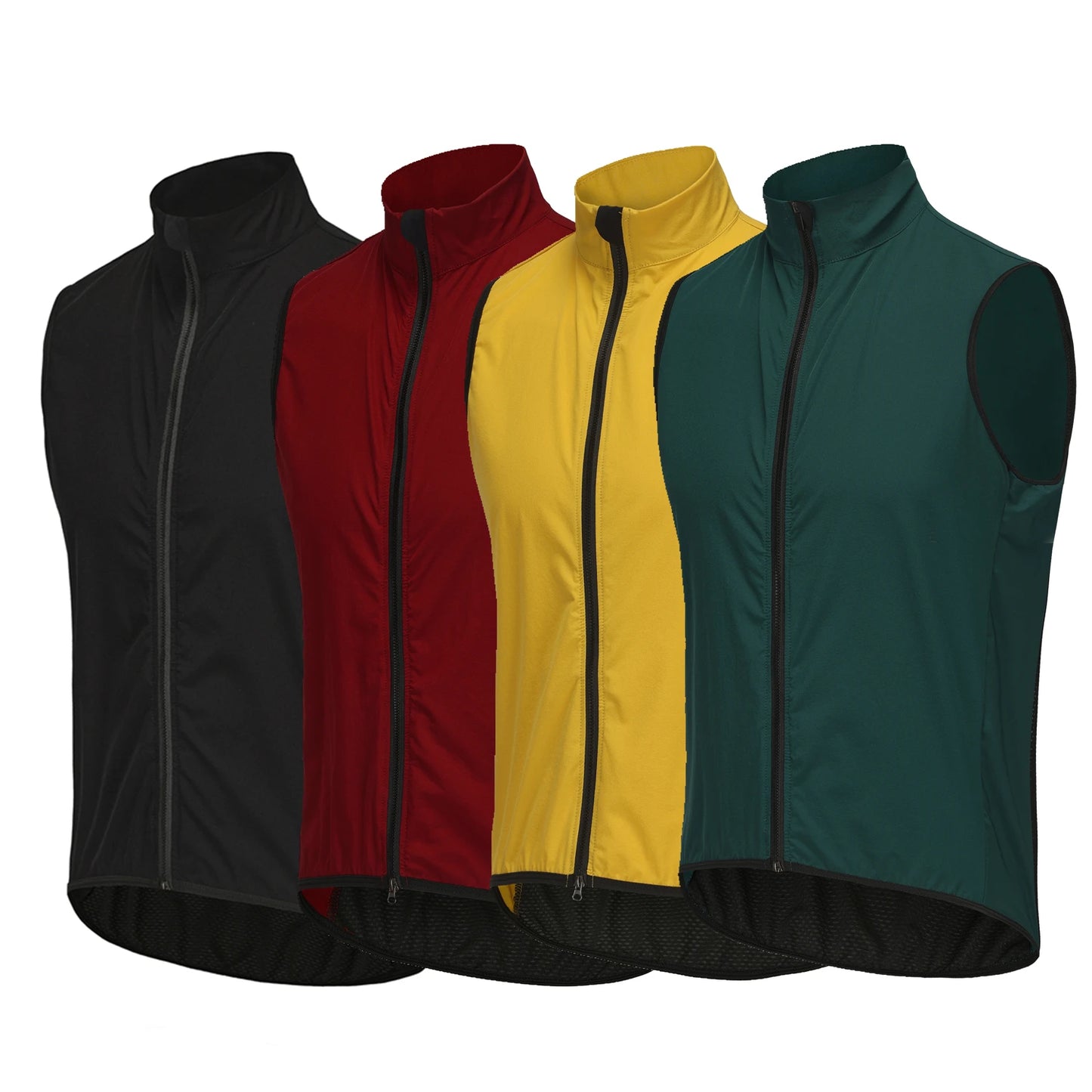 Men Jerseys Windproof Waterproof Lightweight Cycling Sleeveless Jacket Mtb Bike Uniform Bicycle Jersey Clothing Vest