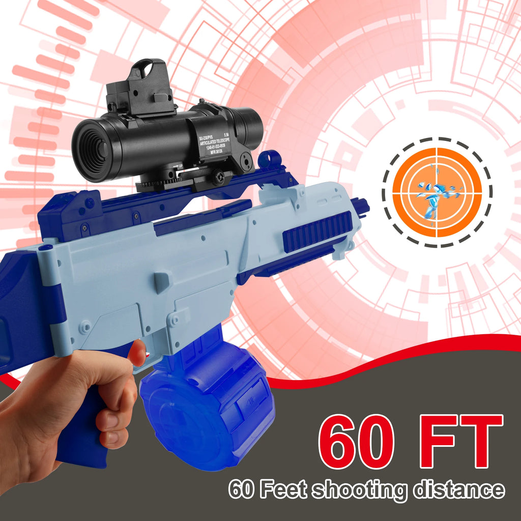 High Speed G36C Electric Gel Balls Blaster, Automatic & Manual Dual Shooting Modes Water Bullets Gun Toys, Holidays Gifts