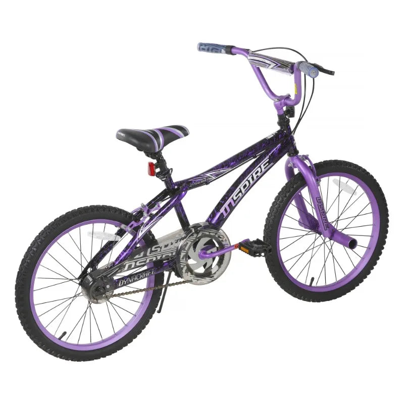 20" Girls BMX Bike for Kids, Ages 7-14