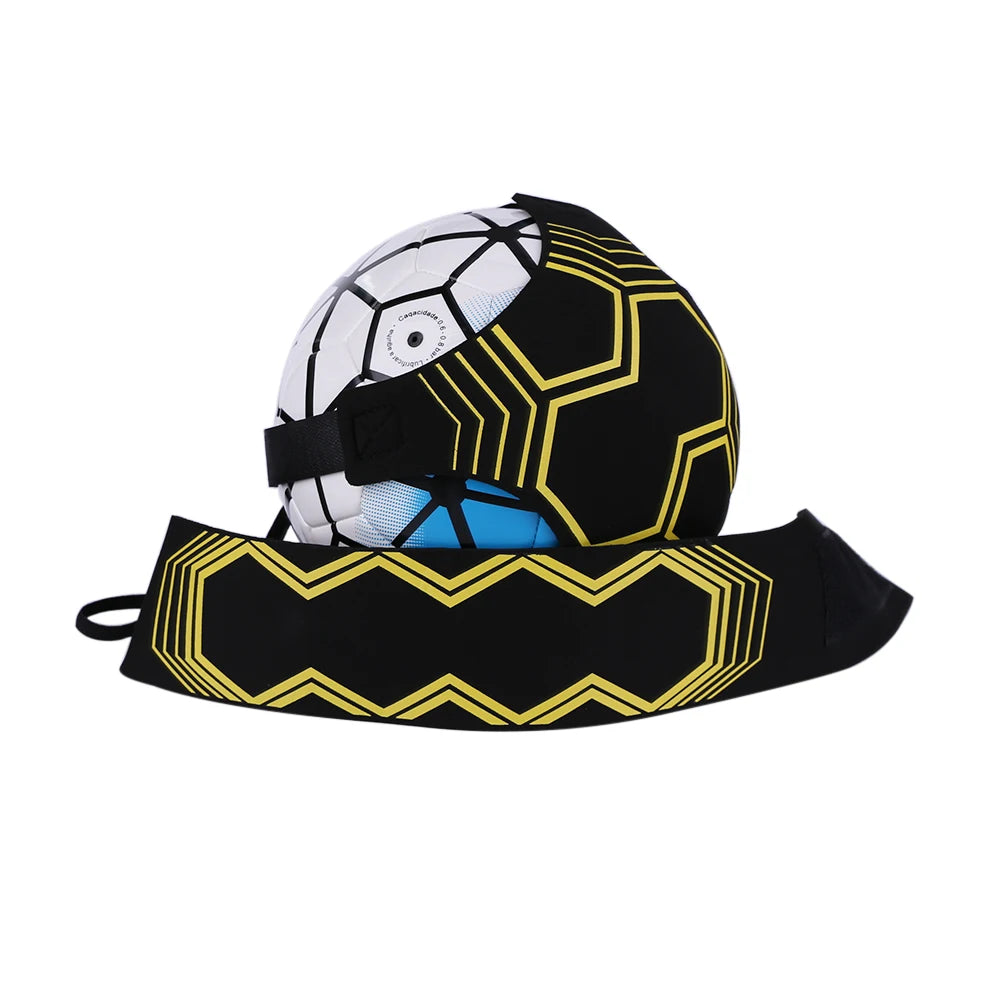 Soccer Ball Training Adjustable Soccer Ball Solo Practice Nylon Cloth Soccer Trainer Solo Belt Elastic Fitness Equipment