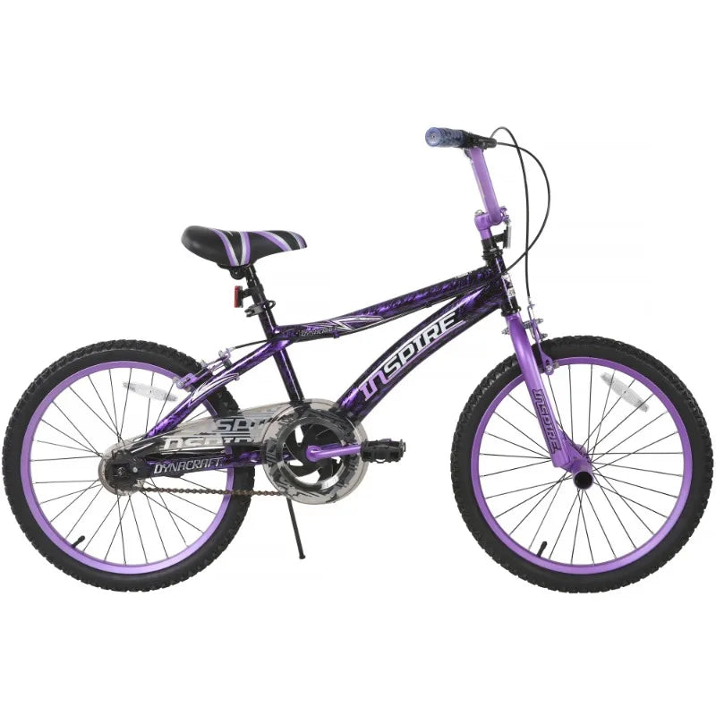 20" Girls BMX Bike for Kids, Ages 7-14