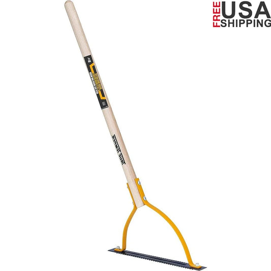 Dual Blade Weed Cutter Efficient Garden Tool Hardwood Handle Lightweight Grass Cutting Made in USA Landscaping Accessory