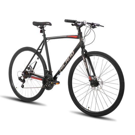 Road Bike, 14 Speeds, Light Weight Aluminum Frame, Racing Bike City Commuting Road Bicycle for Men Women