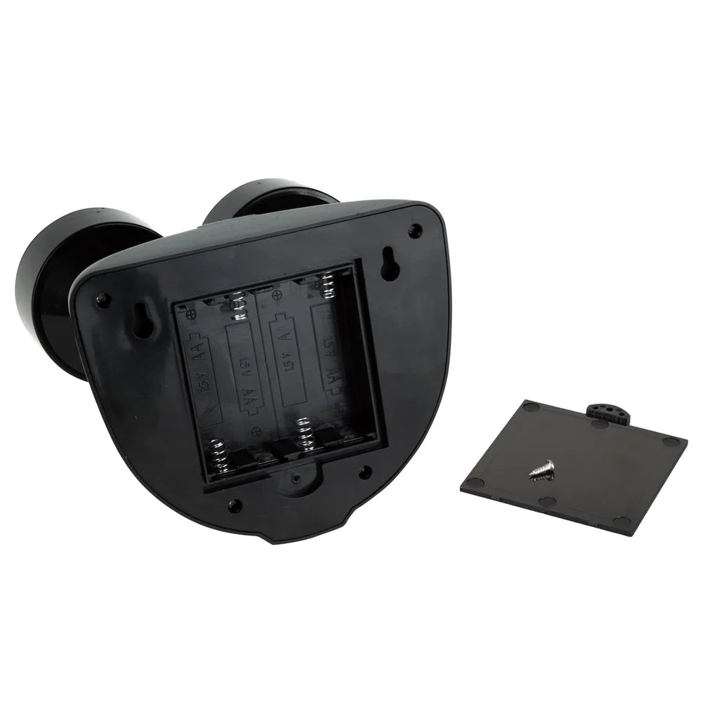 Dual Head Motion Sensor LED Security Light Wireless Outdoor Adjustable 360 Degree Beam Angle Waterproof Easy Install Safety