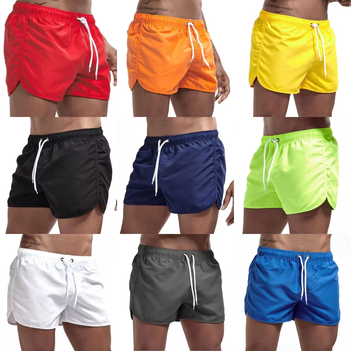 Men's Swim Trunks Swim Shorts Quick Dry Board Shorts Bathing Suit for Swimming Surfing Beach Water Sports Summer 13 Colors S-3XL