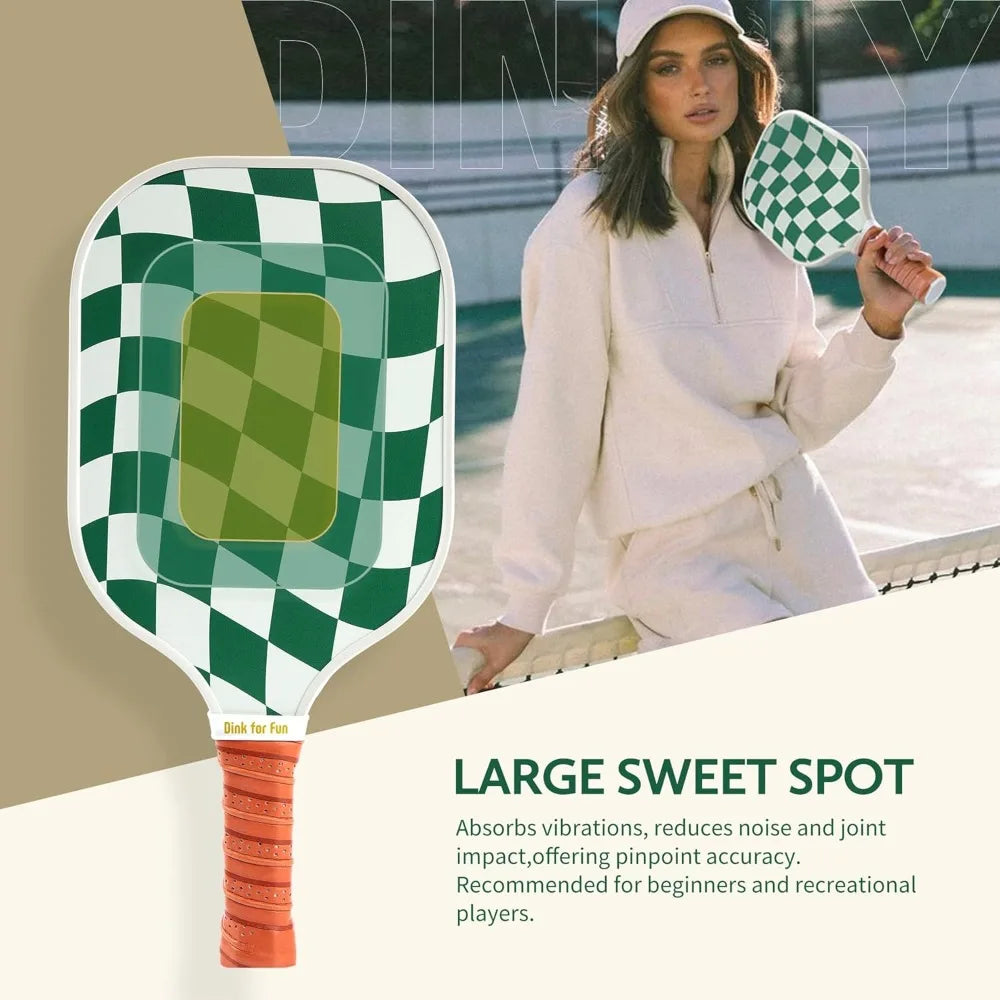 New Upgraded Pickleball Paddles Set of 2/4- USAPA Approved Graphite/Fiberglass Pickleball Racket, 2 Pickleball Rackets