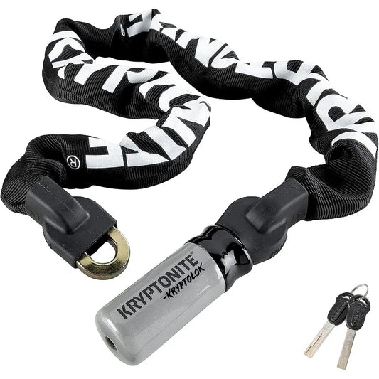 Bike Chain Lock,3 Feet Long Heavy Duty Anti-Theft Sold Secure Gold Bicycle Chain Lock with Keys for Bike