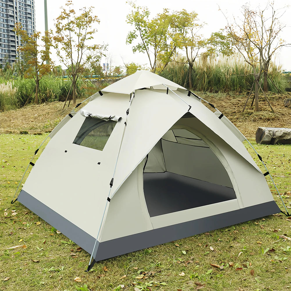 Fully Automatic Portable Tent Lightweight Easy Set Up Tent Waterproof Quick Open Tent for Hiking Backpacking Camping