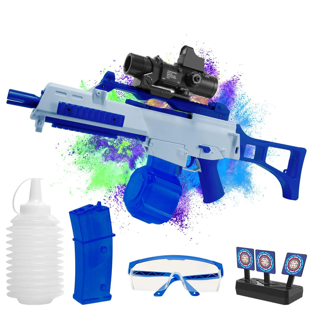 High Speed G36C Electric Gel Balls Blaster, Automatic & Manual Dual Shooting Modes Water Bullets Gun Toys, Holidays Gifts