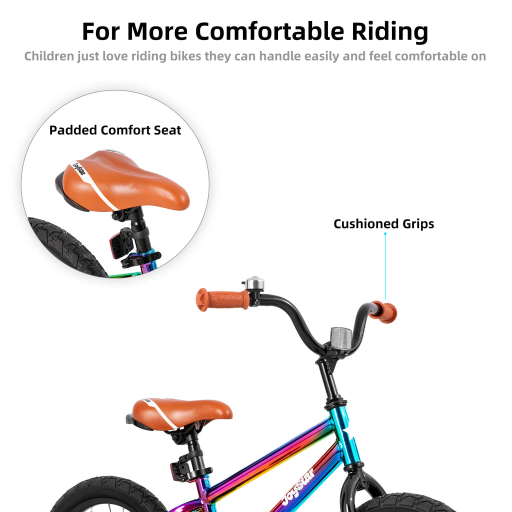 Kids Bike for Boys Girls Ages 2-9 Years Old, 12 14 16 18 Inch BMX Style Kid's Bicycles with Training Wheels