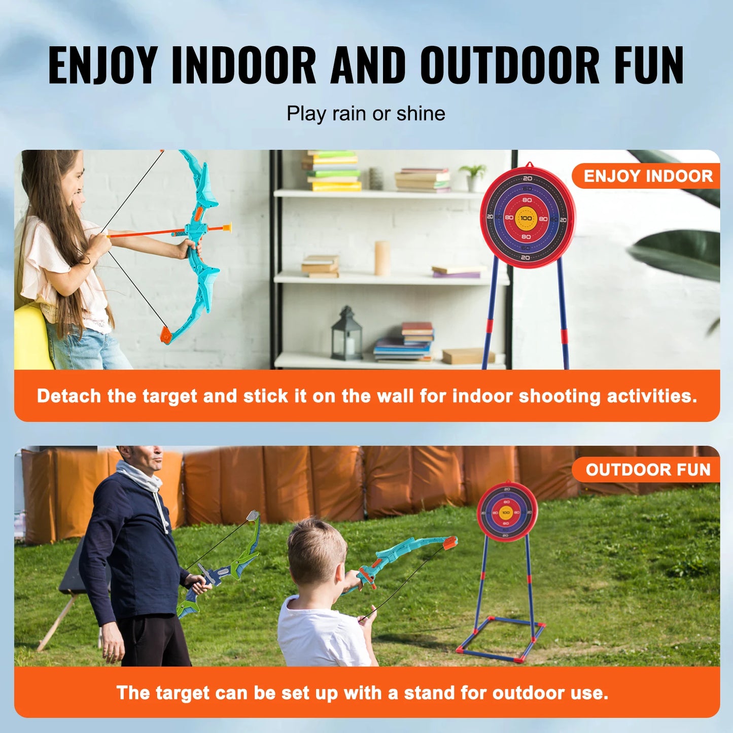 Bow And Arrows For Children Kids Archery Bow Practice Recurve Outdoor Sports Game Hunting Shooting Toy Gift Bow Kit