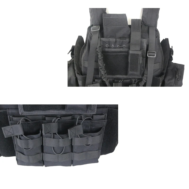 Tactical Vest Sniper Chest Rig Airsoft Vest Armor Vest Gear Carrier Load Bearing Vest Hunting Clothes