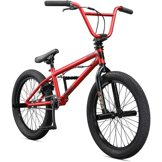Kids Freestyle BMX Bike, Intermediate Rider, Boys and Girls Bikes, 20-Inch Wheels, Hi-Ten Steel Frame