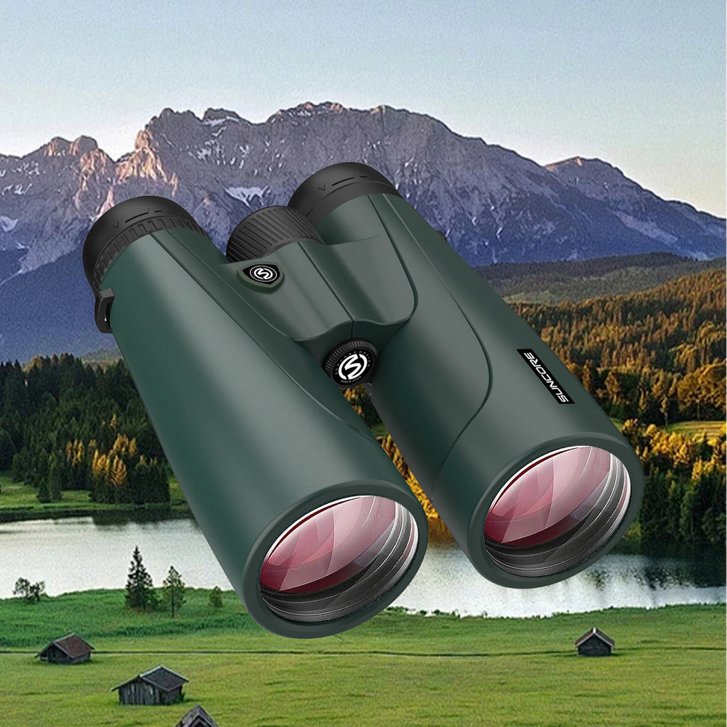 Portable 10x50 Telescope Professional Binoculars Long Range BAK4 Prism Waterproof Outdoor Bird watching Camping Traveling hunt