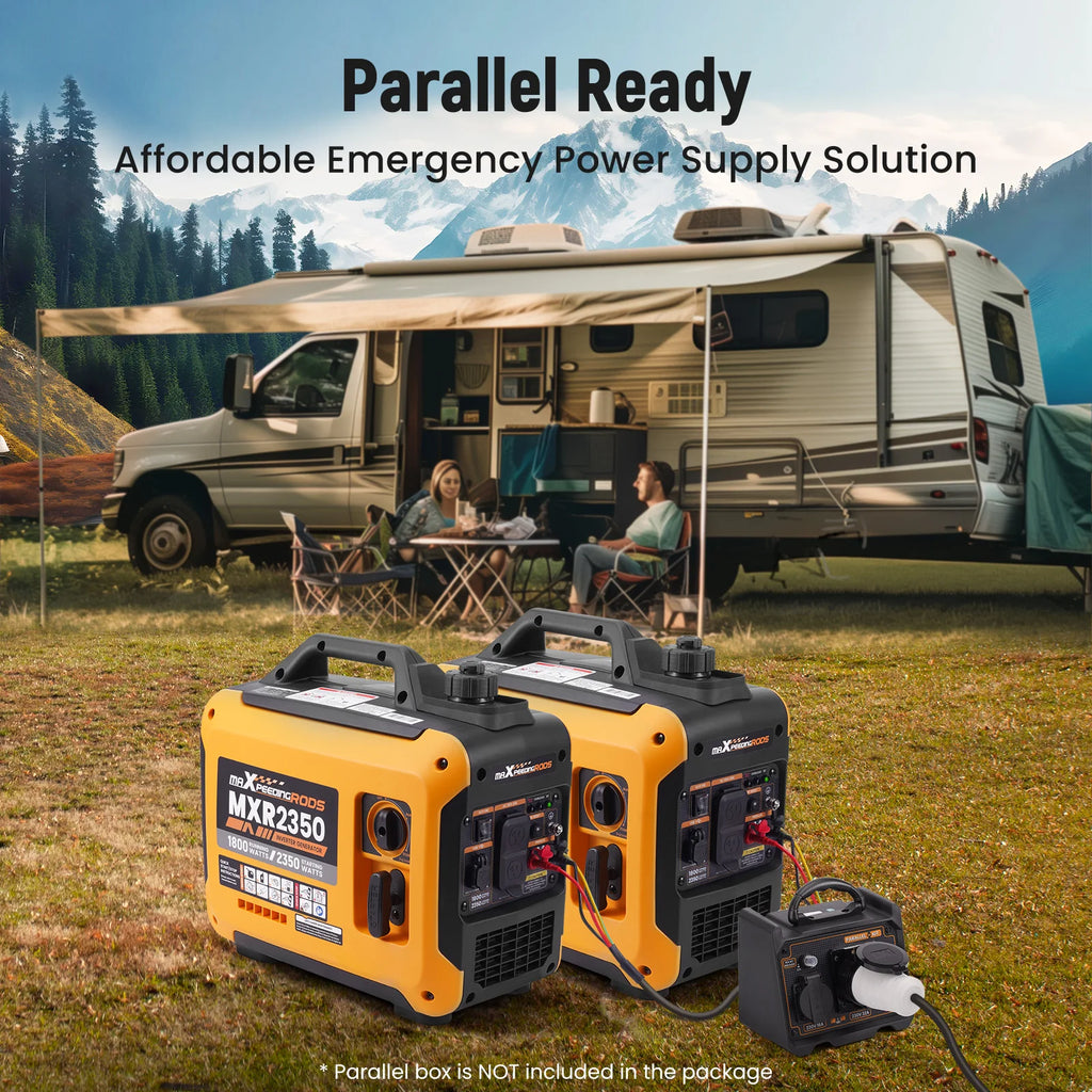 2350W Portable Gas Inverter Generator Parallel Ready For Travel Outdoor Portable Power Generator for RV