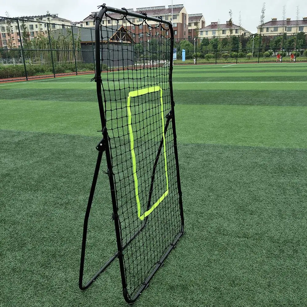 Galvanized Steel Soccer & Baseball Goal - Durable Black Design