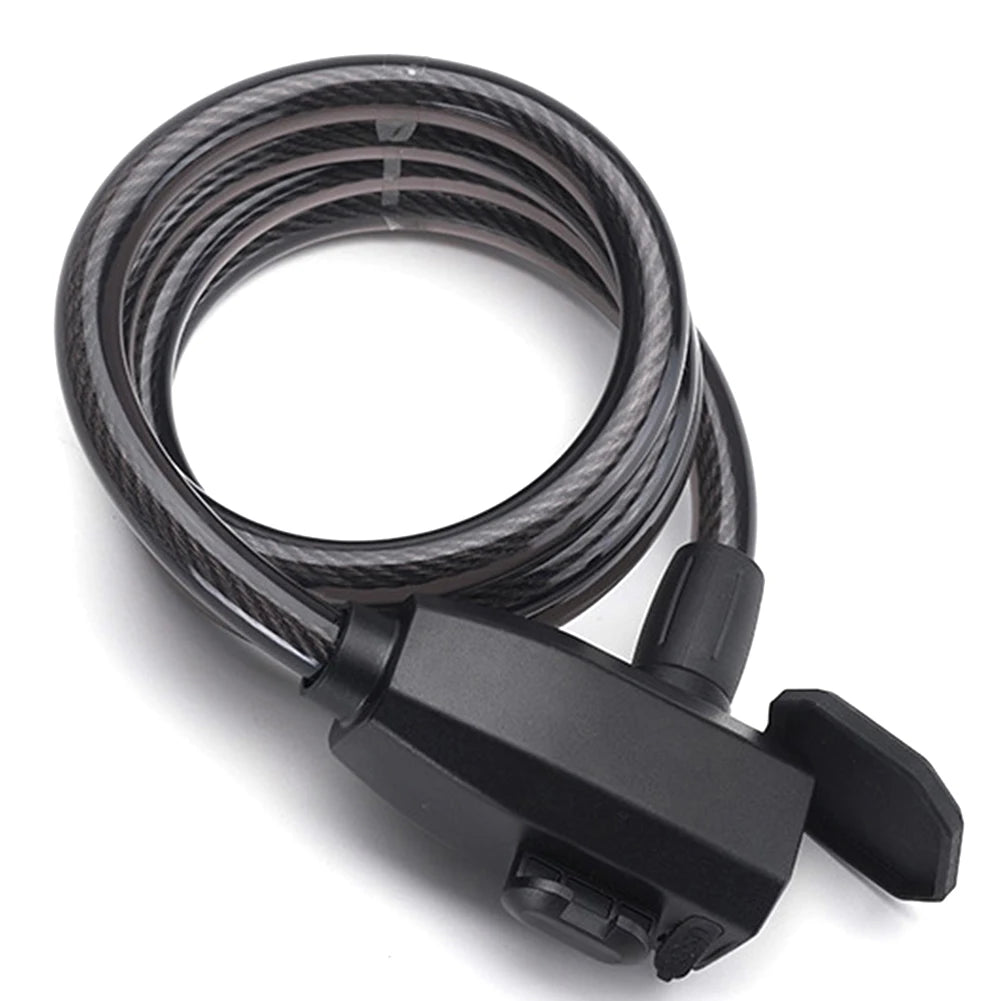 Fingerprint Bicycle Lock USB Charging Keyless Motorcycle Security Lock 1200mm Long MTB Road Bike Lock for Electric Bike Scooter