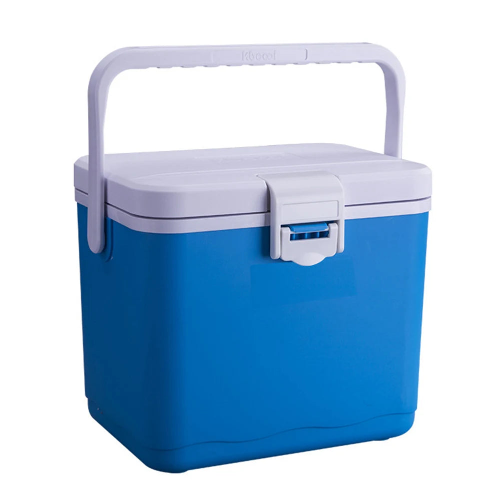 4.5L Insulated Portable Cooler with Handle Mini Freezer Fridge Heat Preservation Barbecue Insulation Box for Beach Picnic