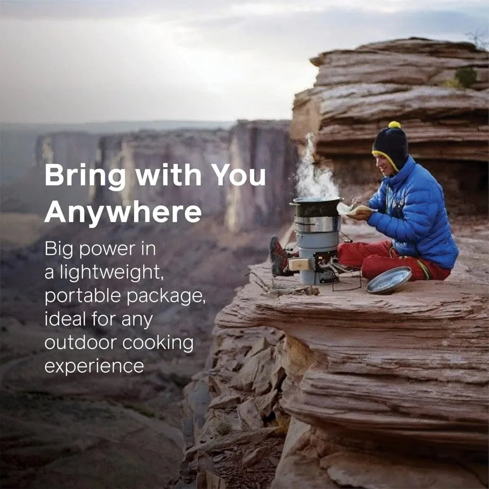 Heavy Duty Portable Camp Stove for Outdoor Cooking