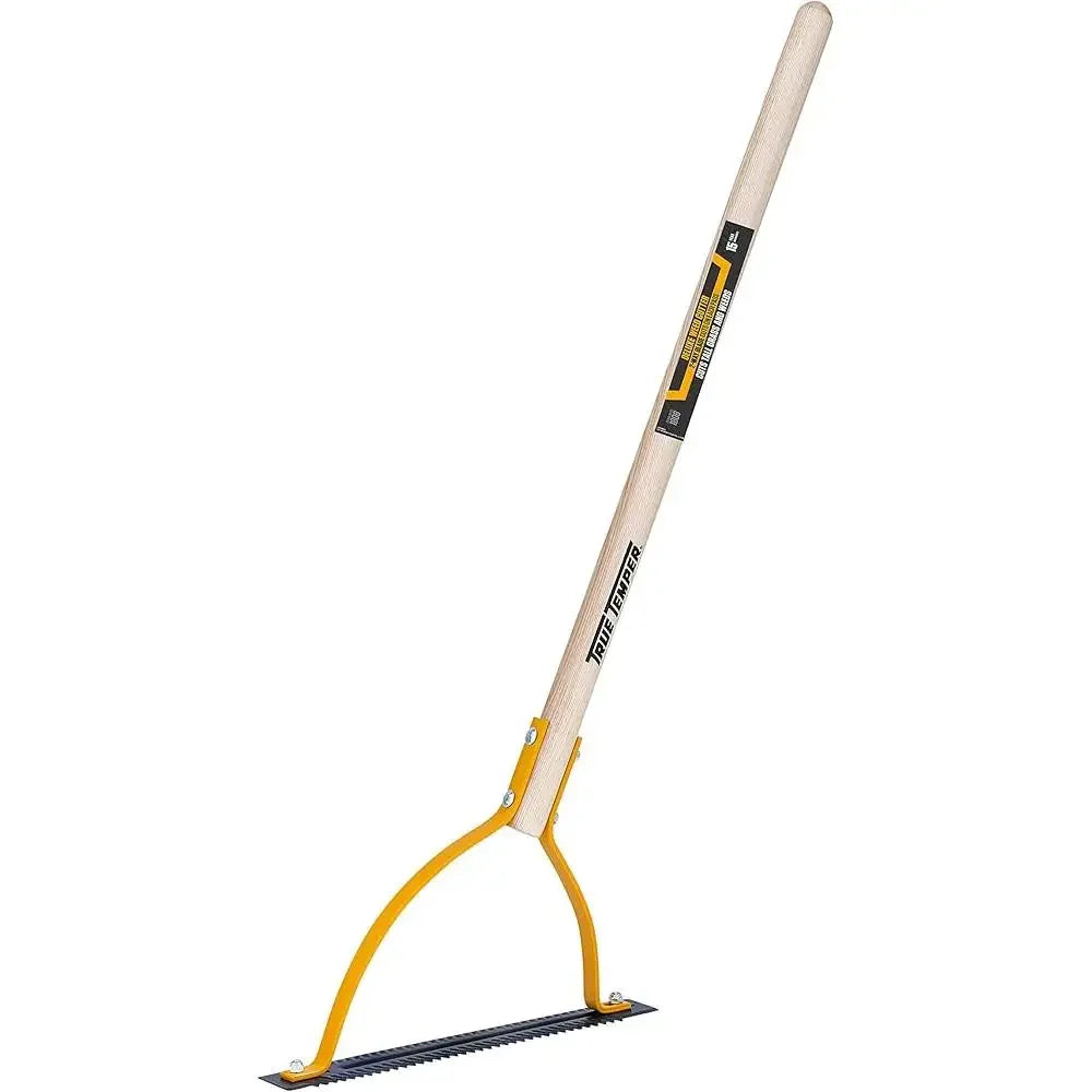Dual Blade Weed Cutter Efficient Garden Tool Hardwood Handle Lightweight Grass Cutting Made in USA Landscaping Accessory