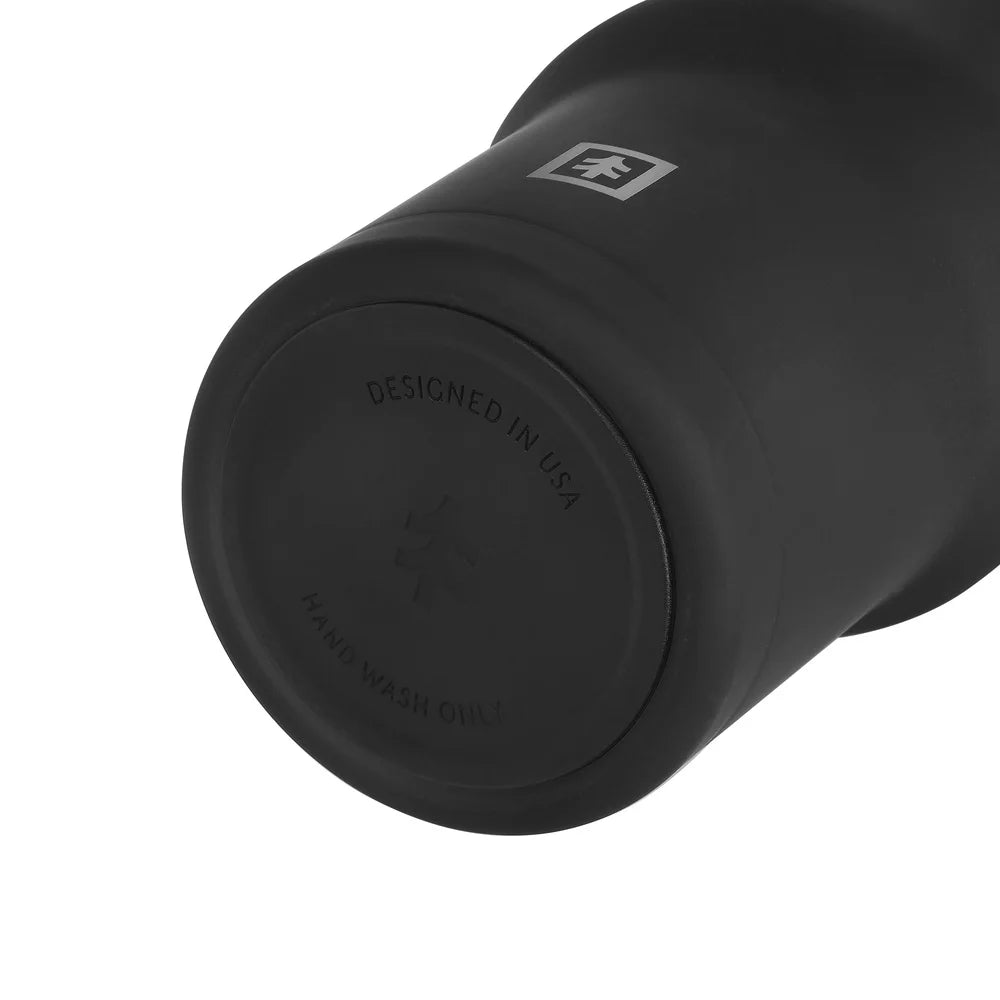 Stainless Steel Triple Walled Tumblers with Handle Leakproof Dual Locking Lid 2-Pack Soft Touch Perfect On-the-Go Hydration