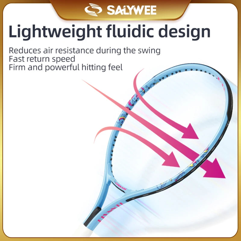 Tennis Racket Pro Staff Professional Training Full Carbon With String DJS