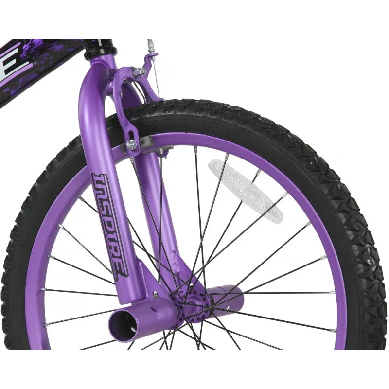 20" Girls BMX Bike for Kids, Ages 7-14