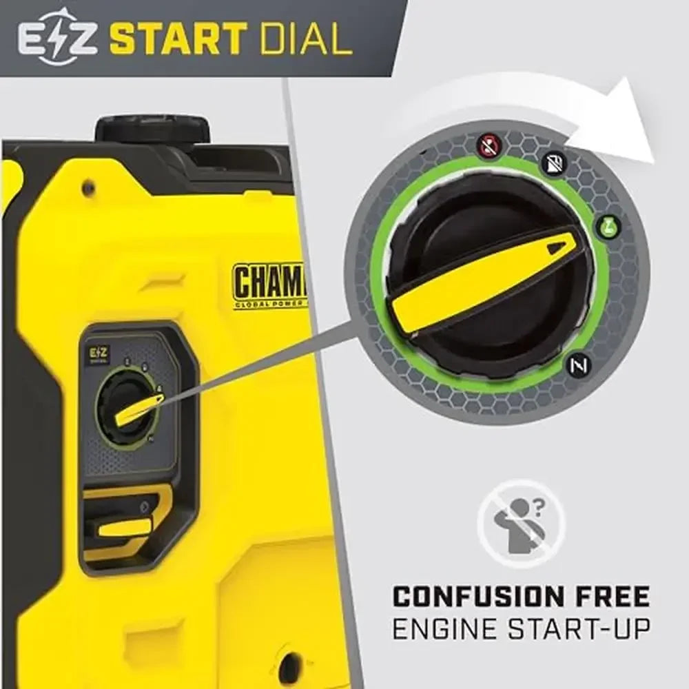 6500-Watt RV Ready Portable Inverter Generator with Quiet Technology and CO Shield