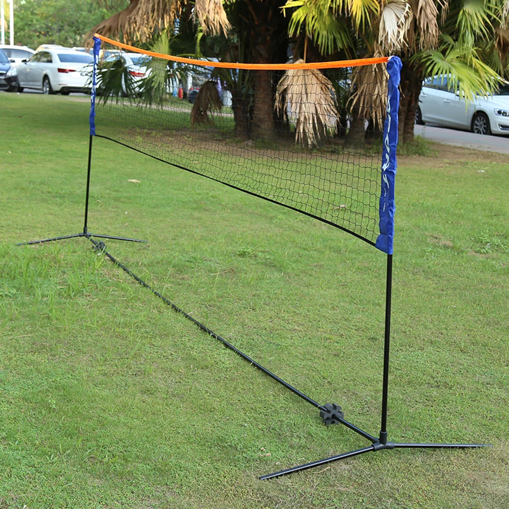 3/4/5/6M Professional Sport Training Standard Badminton Net Volleyball Net Easy Setup Outdoor Tennis Mesh Net Exercise Netting