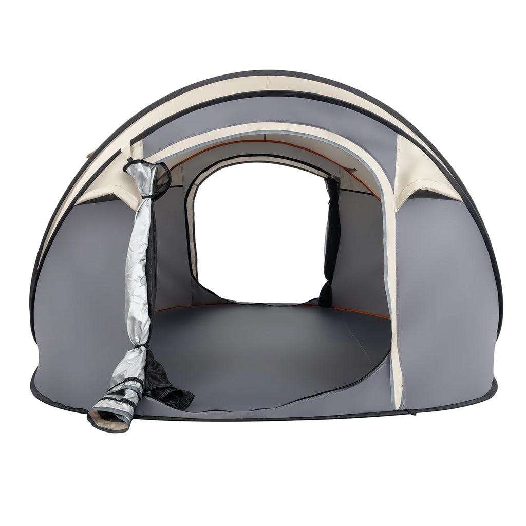 Camping Tent, 4 Person Pop Up,Easy Setup For Camping/Hiking/Fishing/Beach/Outdoor,Etc