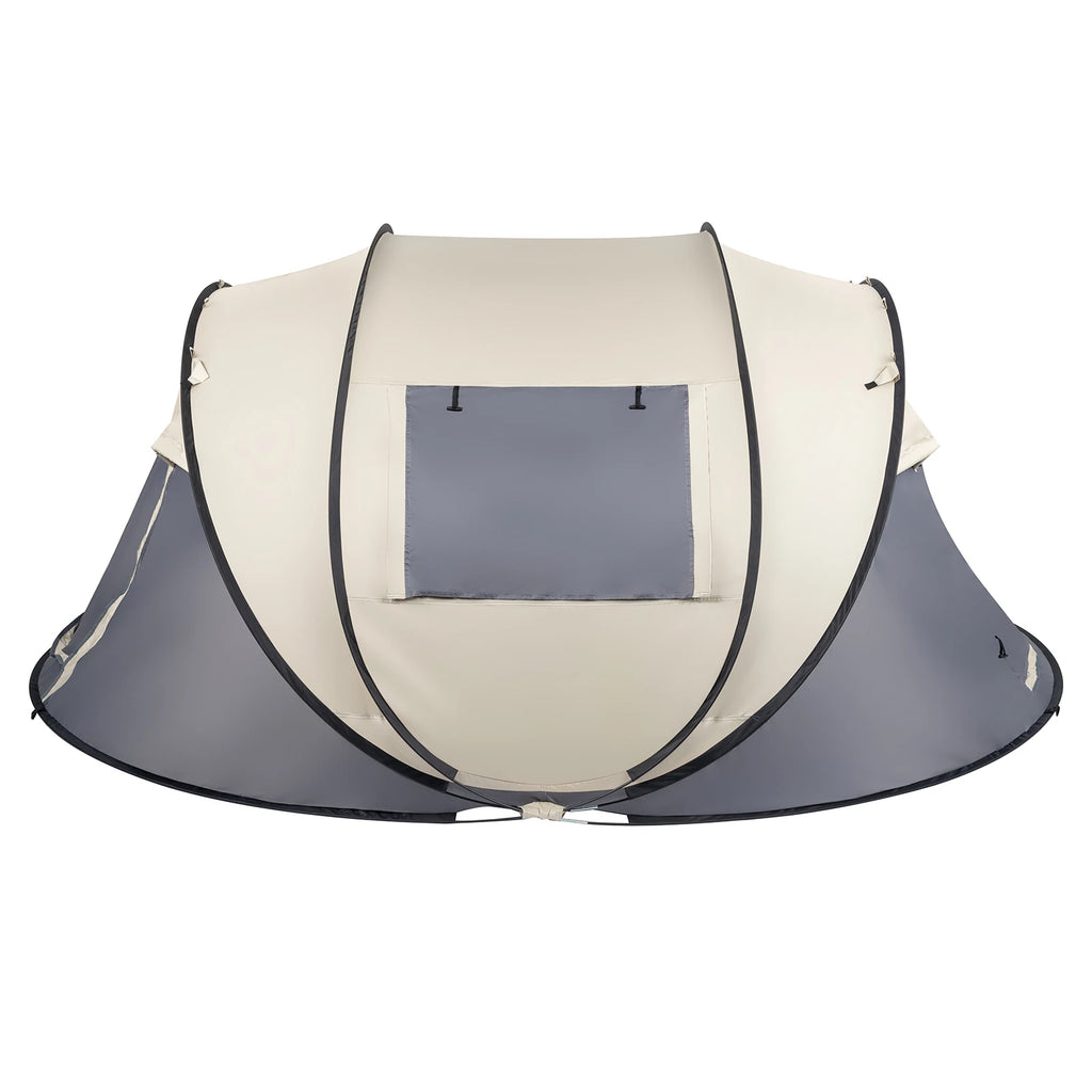 Camping Tent, 4 Person Pop Up,Easy Setup For Camping/Hiking/Fishing/Beach/Outdoor,Etc