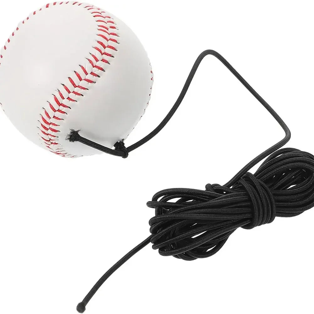 Hitting Practice Equipment with Elastic Rope Batting Swing Trainer Baseball & Softball Training Aid for Baseball & Softball