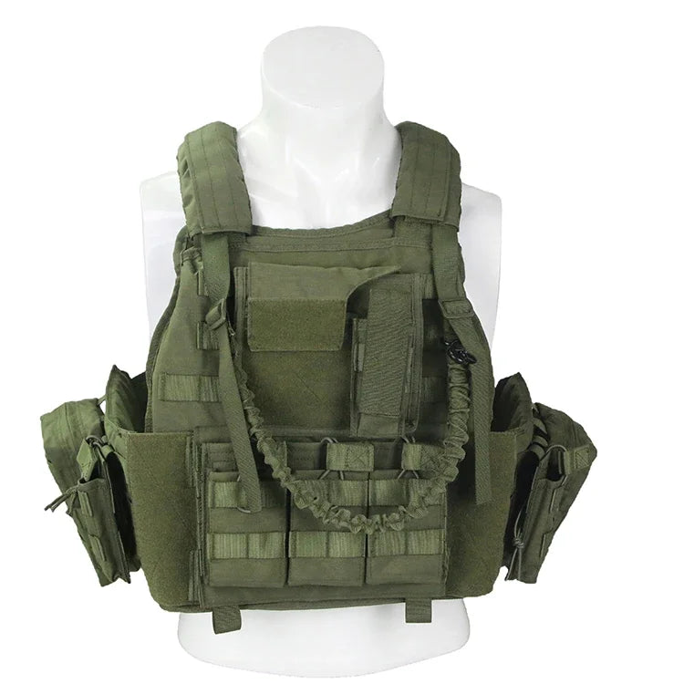 Tactical Vest Sniper Chest Rig Airsoft Vest Armor Vest Gear Carrier Load Bearing Vest Hunting Clothes