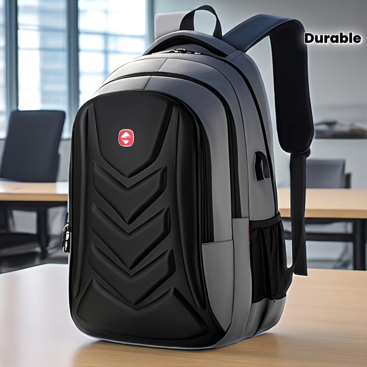 High Quality Outdoor Hiking Laptop Backpack - Fits 15.6 Laptops, Secure Compartment, Spacious Durable for Commuting & Business Trips