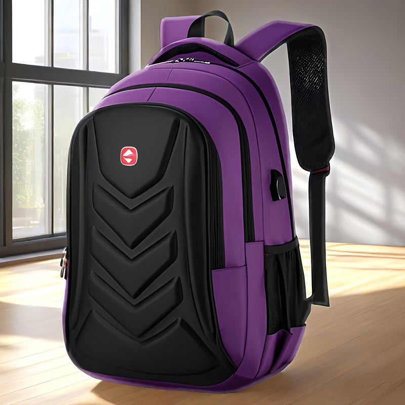 High Quality Outdoor Hiking Laptop Backpack - Fits 15.6 Laptops, Secure Compartment, Spacious Durable for Commuting & Business Trips