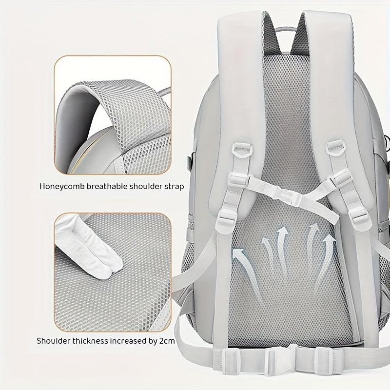 Outdoor Travel Backpack, Large Capacity Sports Camping Backpack, Unisex Laptop Backpack, with Shoe Warehouse, Schoolbag, Computer Backpack Travel Business Casual Backpack, Easter Valentine's Day Gift